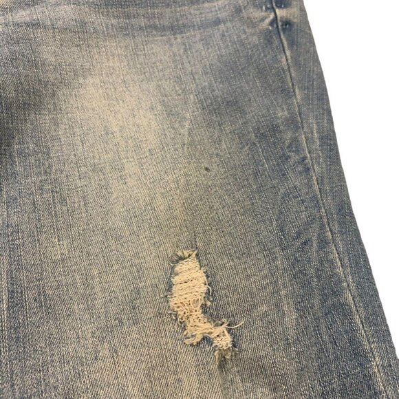 Aeropostale Women's Light Wash Distressed Skinny Flex Effects Jeans HR Size 2 - Picture 10 of 10